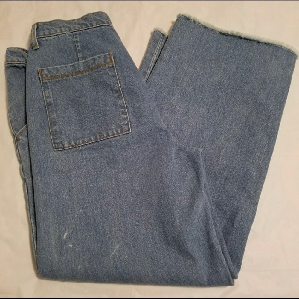American Apparel wide leg jeans